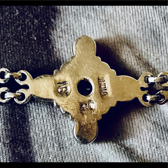 HP💕Vintage Nicky Butler Multi-Gem .925 Bracelet - Picture 5 of 6